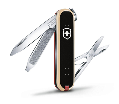 Нож Victorinox брелок Classic &quot;Skateboarding&quot;, 58 мм, 7 функций