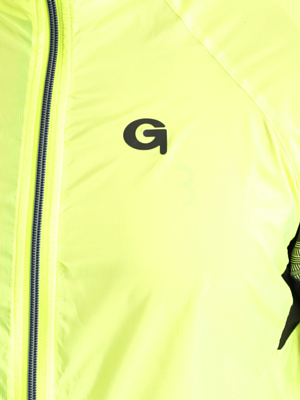 Велокуртка Gonso Karwendel He-Windjacke Safety Yellow