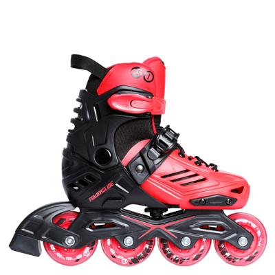 Роликовые коньки Powerslide Khaan Junior LTD Black/Red