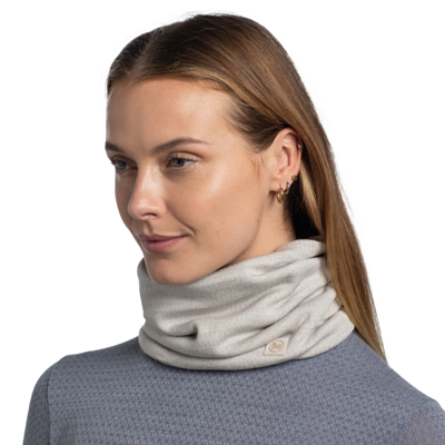 Бандана Buff Merino Heavyweight Solid Cloud