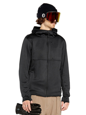 Толстовка Volcom Gridlock Full Zip Black