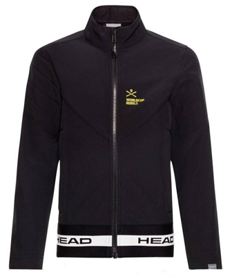 Толстовка детская HEAD Race Jacket Jr Black