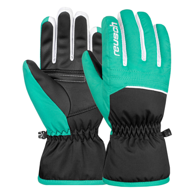 Перчатки REUSCH Alan Junior Black/Vir Green/White