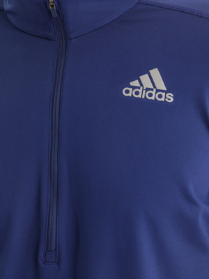 Футболка с длинным рукавом Adidas Otr 1/2 Zip M Victory Blue