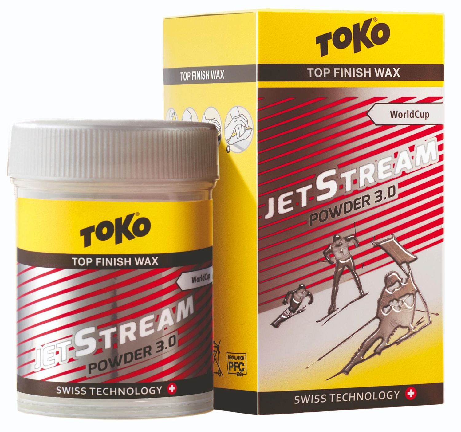 Порошок-ускоритель TOKO JetStream Powder 3.0 Red Red