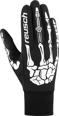 Перчатки детские REUSCH Ashton Touch-Tec Junior Black/White X-Ray