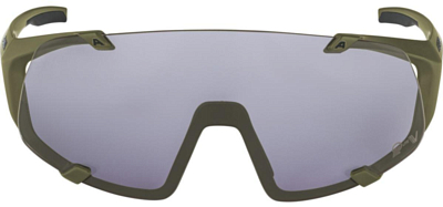 Очки солнцезащитные ALPINA Hawkeye Q-Lite V Olive Matt/Q-Lite V, Purple, Cat.1-3 Hydrophobic, Fogstop