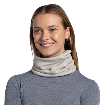 Бандана Buff Merino Heavyweight Solid Cloud