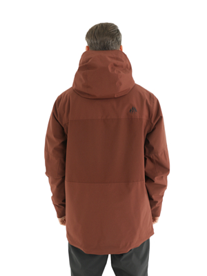 Куртка сноубордическая Jones Mountain Surf Parka Vulcan Red