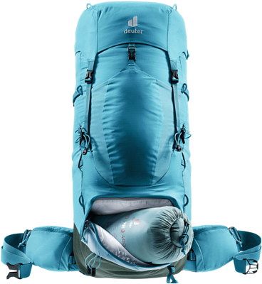 Рюкзак Deuter Aircontact Lite 45+10 SL Lagoon-Ivy