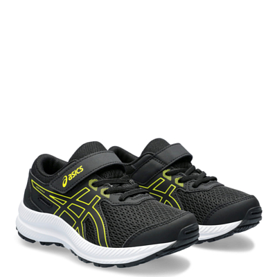 Кроссовки детские Asics Contend 8 PS Kids Black/Yellow