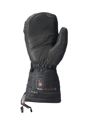 Варежки с обогревом LENZ Heat Glove 6.0 Finger Cap Mittens Woman Black