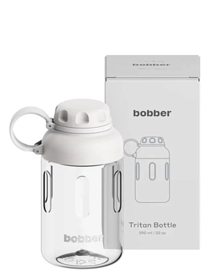 Бутылка Bobber Tritan Bottle 590 мл Sand Grey