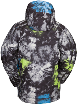 Куртка-анорак сноубордическая Volcom Brighton Pullover Tie Dye