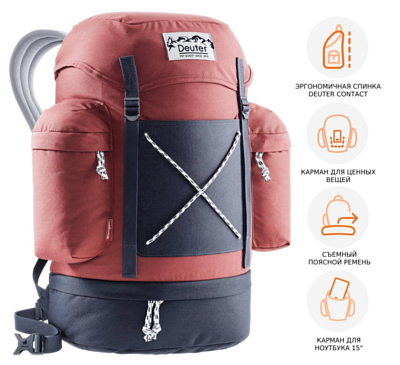 Рюкзак Deuter Wengen Redwood-Ink