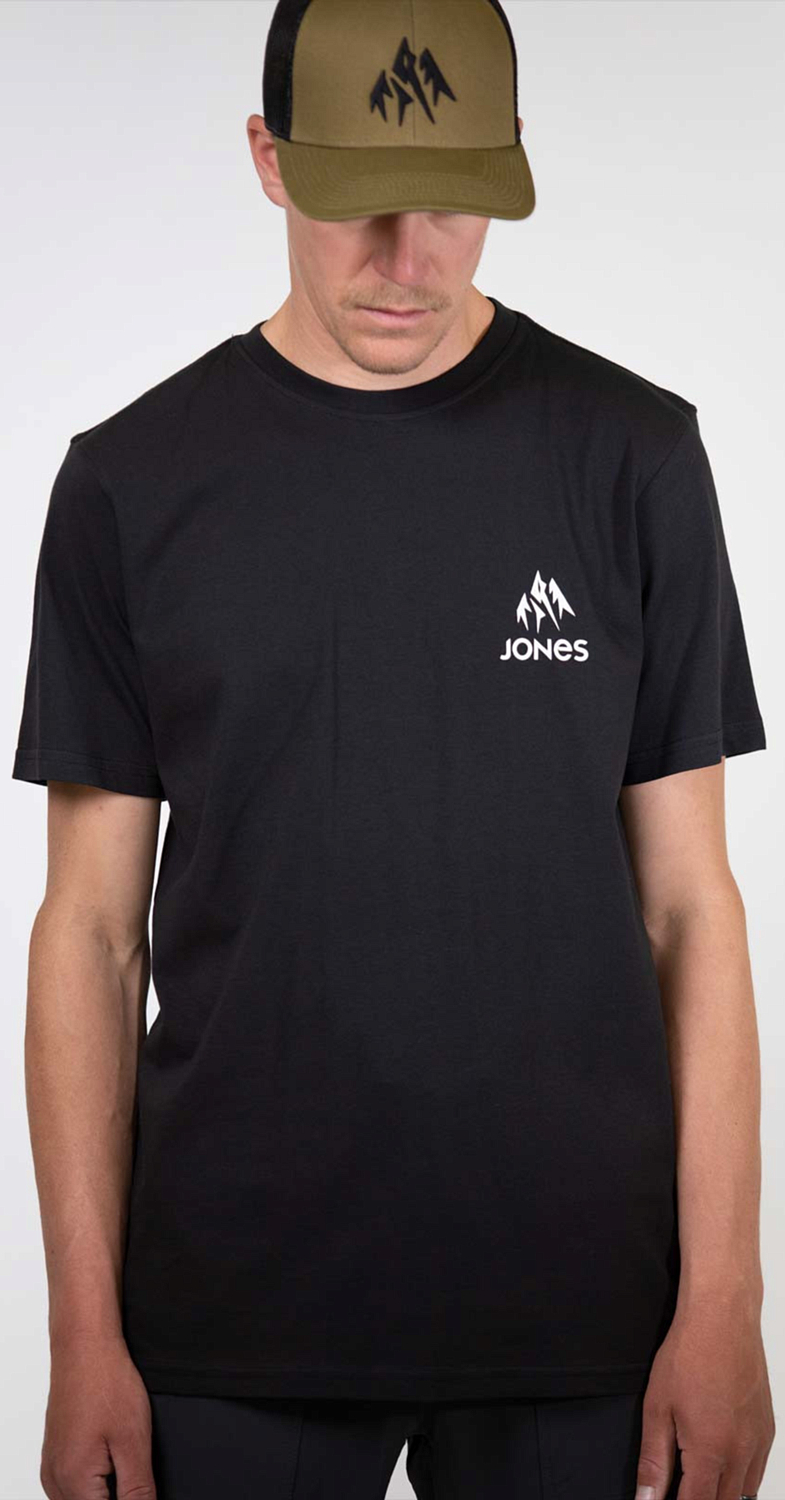 Футболка Jones Tee Truckee SS Black