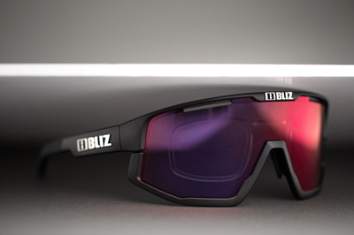 Очки солнцезащитные BLIZ Vision Matt Black/Smoke Red Mult S3