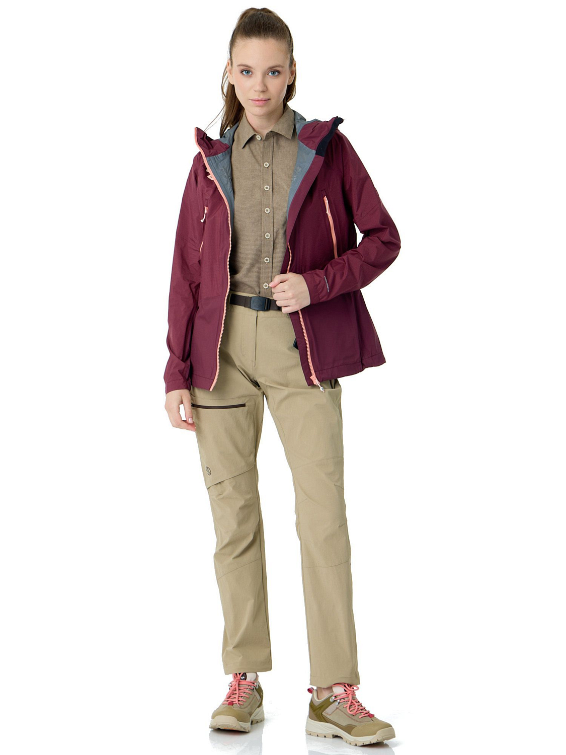 Куртка Ternua Karsa Bordeaux/Fresh Dubarry