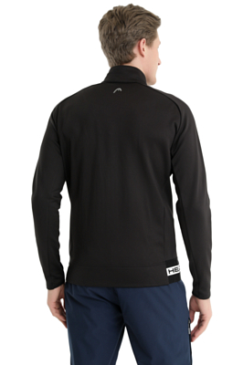 Толстовка HEAD Race Midlayer Fz M Black