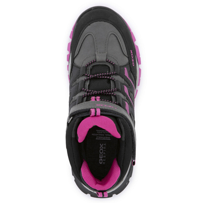 Ботинки детские GEOX J Montrack B Abx A Anthracite/Fuchsia