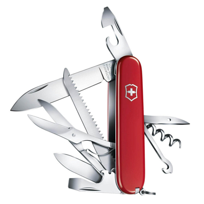 Нож Victorinox Huntsman 91 мм, 15 функций Красный