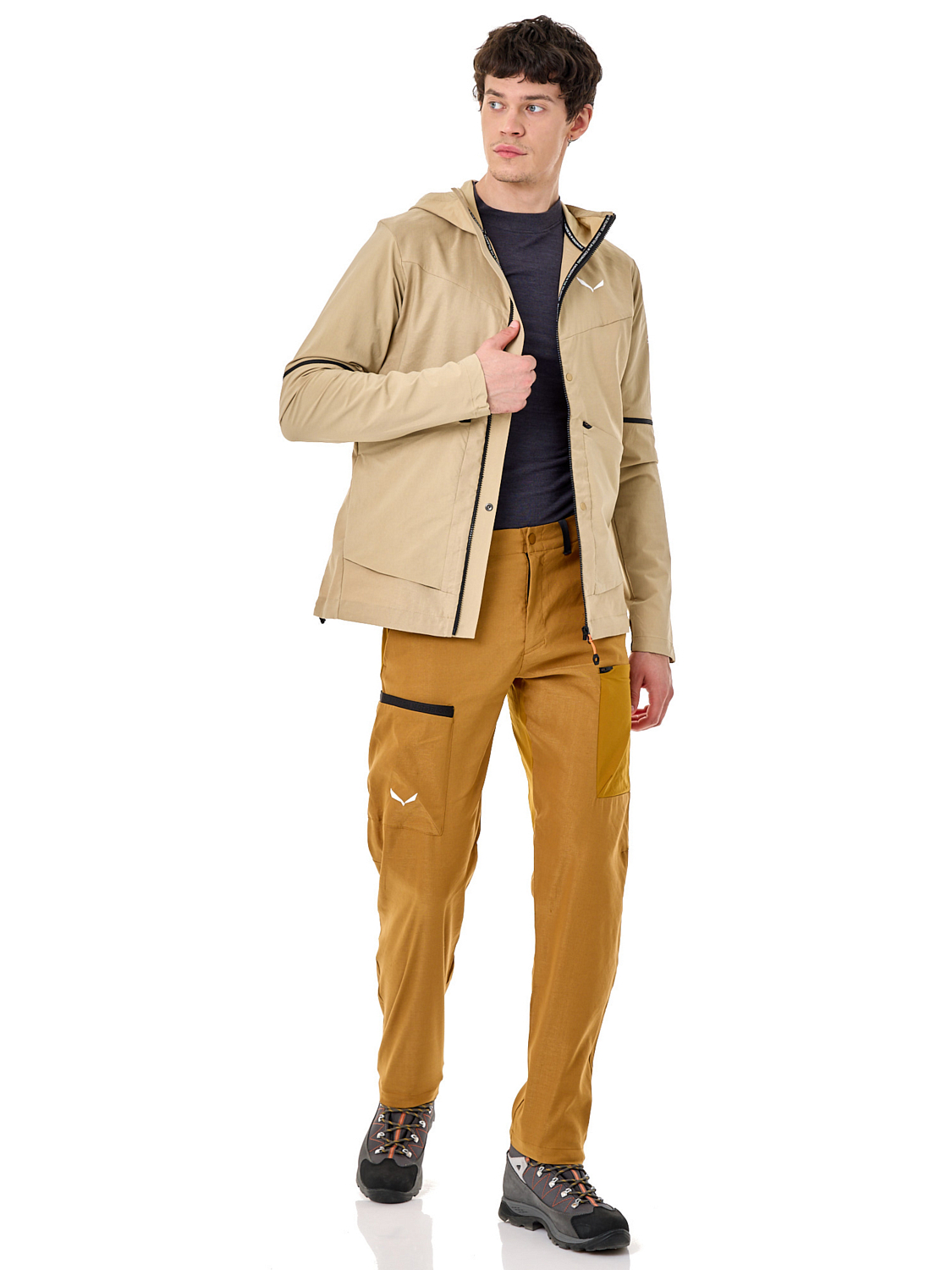 Брюки Salewa Puez Hemp/Dst Golden Brown