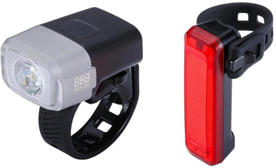 Фонари (комплект) BBB lightset NanoStrike 400 Black