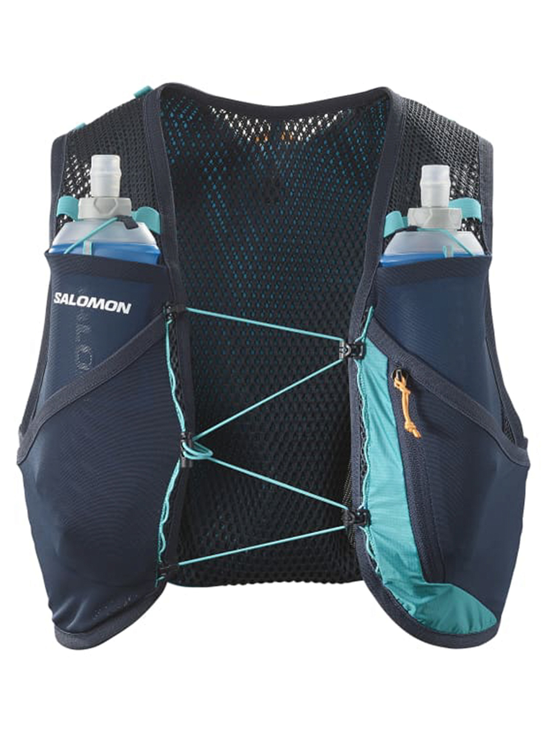 Жилет для бега SALOMON Active Skin 4 Set Tahitian Tide/Carbon