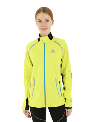 Куртка беговая ODLO Jacket FREQUENCY Sulphur Spring