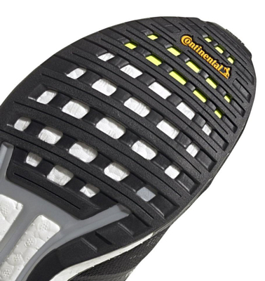 Кроссовки Adidas Adizero Boston 9 Core Black/Ftw White/Solar Yellow