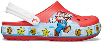 Сандалии детские Crocs Fun Lab Super Mario Lights Flame