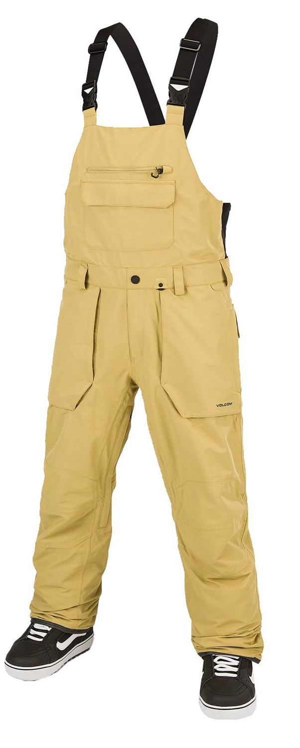 Полукомбинезон сноубордический Volcom Roan Bib Overall Gold