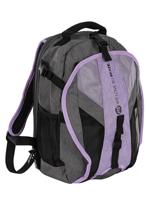 Рюкзак для роликов Powerslide Fitness Backpack Dark grey/Purple