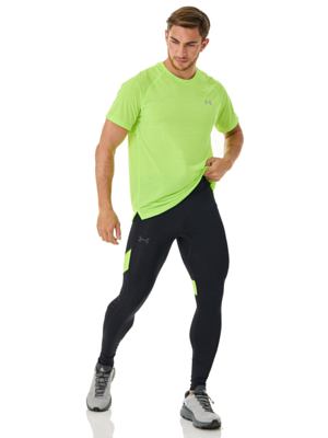 Футболка беговая Under Armour Streaker Lime Surge/Black