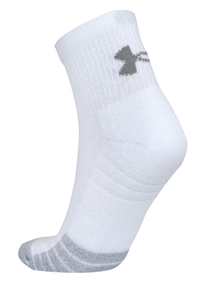 Набор носков Under Armour Heatgear Quarter 3Pk White