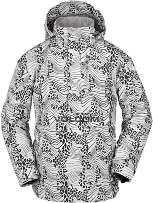 Куртка сноубордическая Volcom Melo Gore-Tex Pullover White Print