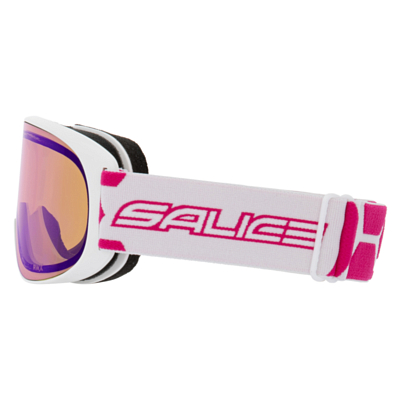 Маска горнолыжная Salice 100RWX White-Purple/Da Rwx S1-S3