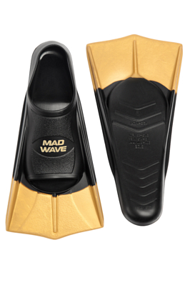 Ласты для бассейна MAD WAVE Fins Training Gold