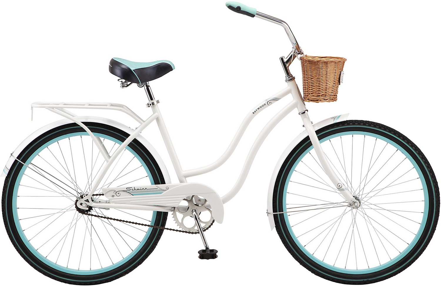 Велосипед Schwinn Baywood 2022 White/Light Blue