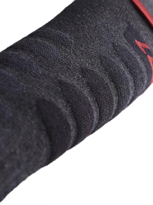 Носки с обогревательным элементом LENZ Heat Sock 5.1 Toe Cap Regular Fit Anthracite/Red