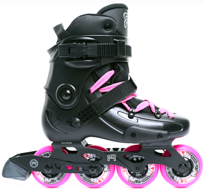 Роликовые коньки FR SKATES FRW 80 Blackipink