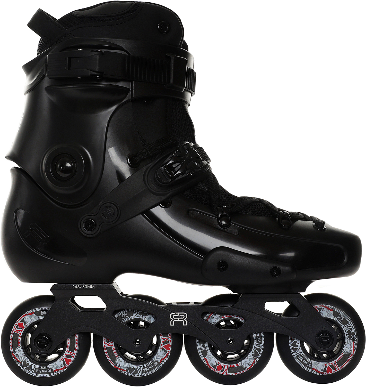 Роликовые коньки FR SKATES FR3 80 Black