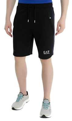 Шорты для активного отдыха EA7 Emporio Armani 3LPS06-PJAHZ Shorts Black