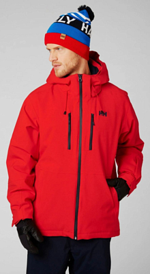 Куртка горнолыжная HELLY HANSEN Juniper 3.0 Jacket Alert Red