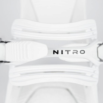 Крепления для сноуборда Nitro Phantom White