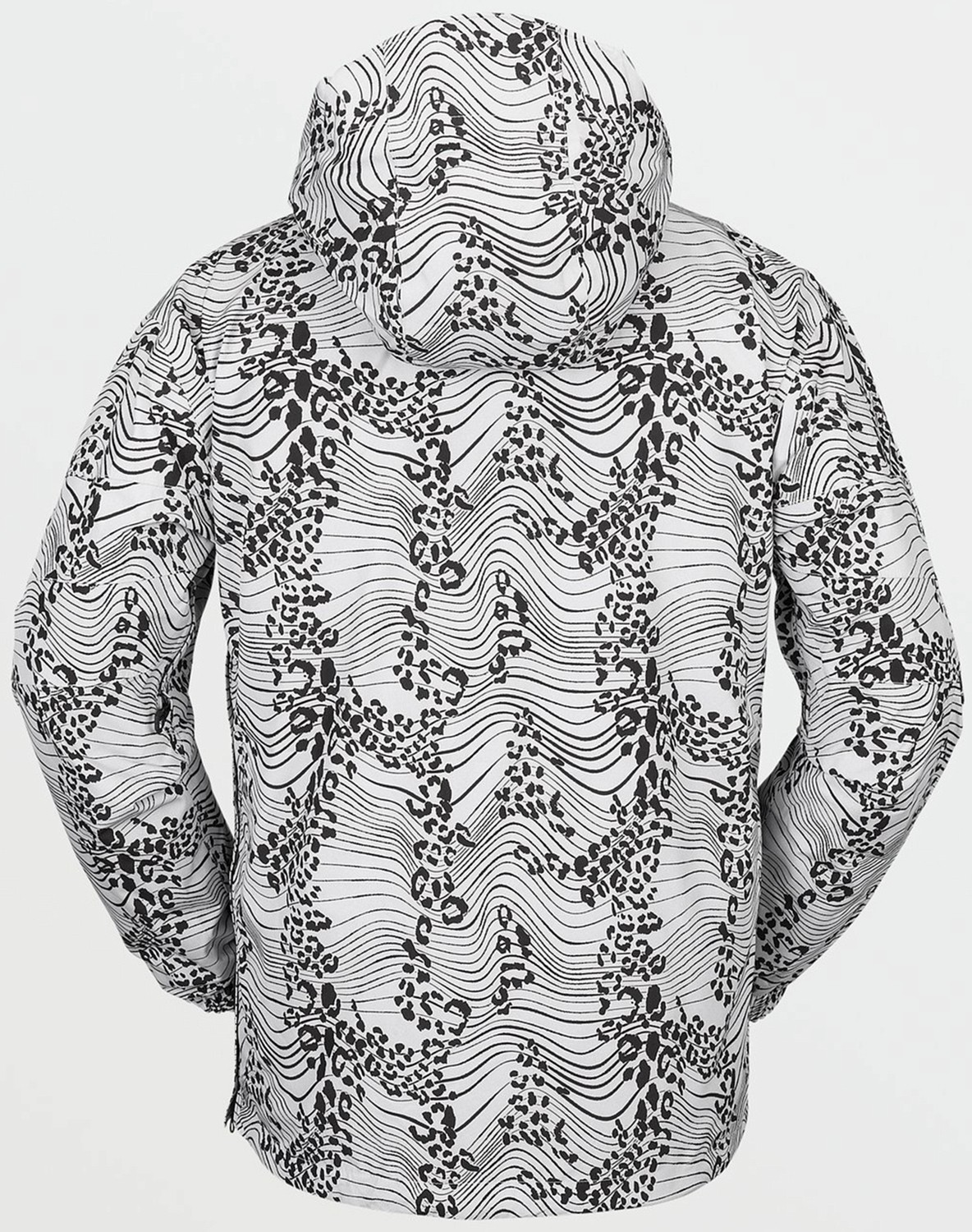 Куртка-анорак сноубордическая Volcom Melo Gore-Tex Pullover White Print