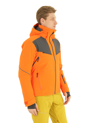 Куртка горнолыжная SALOMON Brilliant Jkt Men'S red Orange/Pureed