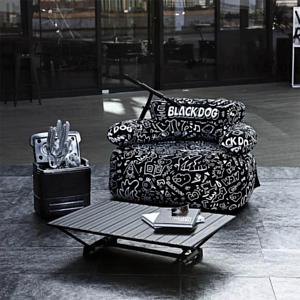 Кресло BlackDog Single Inflatable Sofa Black