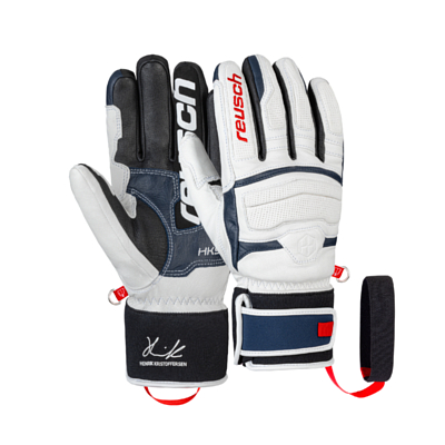 Перчатки REUSCH Henrik Kristoffersen White