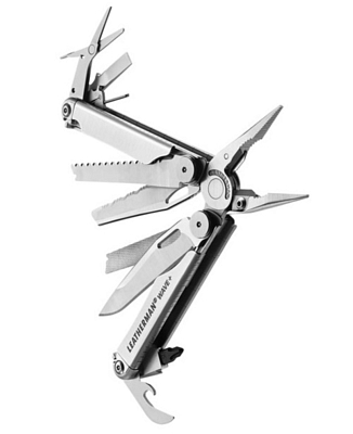 Мультиинструмент Leatherman Wave Plus 18 инстр, 10см, чехол нейлон